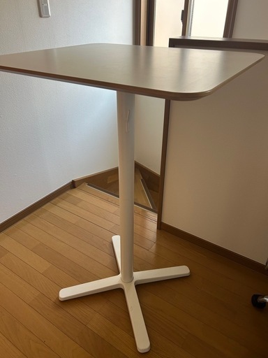 IKEA 角型テーブルと椅子 BILLSTAビルスタ ホワイト ハイ