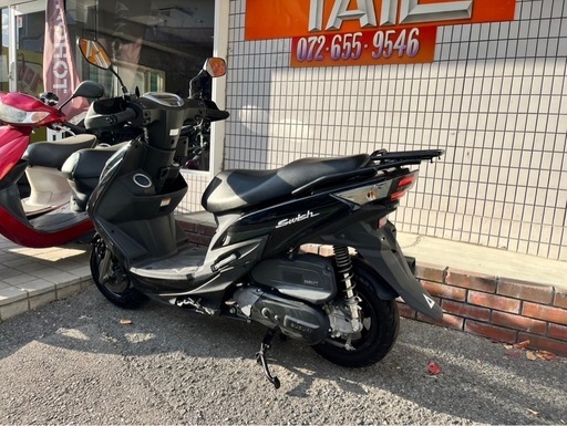 ☆23万円！スウィッシュ125 リミテッド セル1実働車 スズキ DV12B