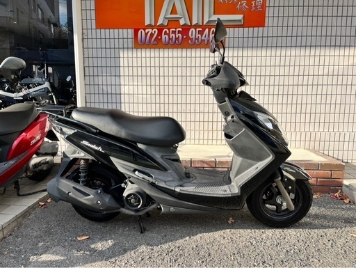 ☆23万円！スウィッシュ125 リミテッド セル1実働車 スズキ DV12B