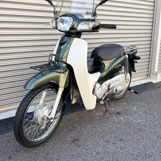3061.低走行　スーパーカブ50 セル付き　４速モデル　シート新品　千葉県柏市　即日配送、自走引き取りも可能