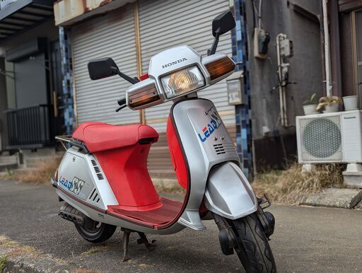 リード50SS２スト50㏄エンジン始動！柏市より！LEADSSリードSS原付