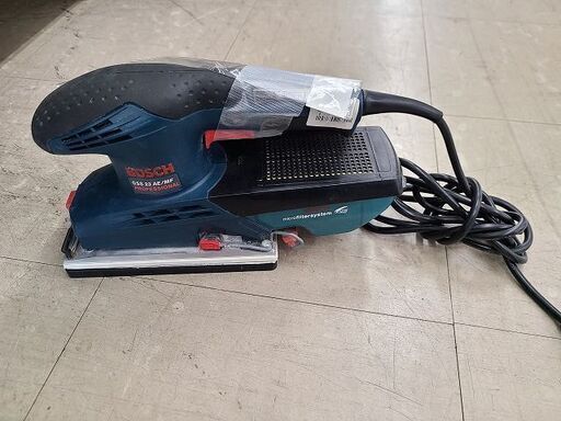 J6320　BOSCH　ボッシュ　吸塵オービタルサンダー　GSS 23AE/MF　簡易クリーニング済【リユースのサカイ柏店】参考価格18,000円