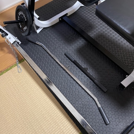 ベンチプレス バーベル付 FLYBIRD トレーニングベンチ バーベル付き