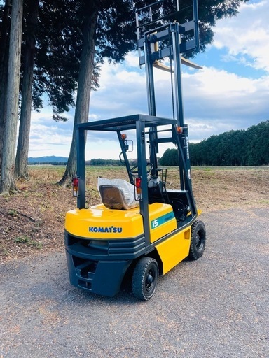 コマツ☆フォークリフト 1.5トン ☆FG15－15☆アワメーター 820h 
