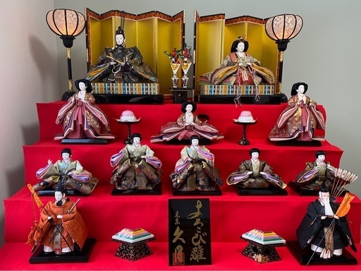 久月 ひな人形 7段飾り 久月》雛人形7段飾り 40号 段飾り | 【公式】