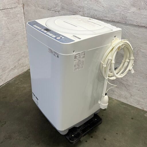 SHARP】 シャープ 全自動電気洗濯機 ES-T711 7.0kg 2019年製 動作確認  