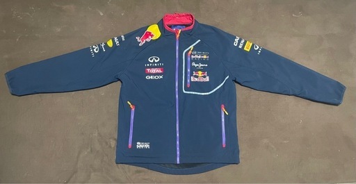 RED Bull レッドブルー　ジャンパー　刺繍　レーシングジャケット　XL