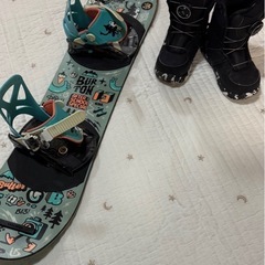 スノーボード3点の中古が安い！激安で譲ります・無料であげます  