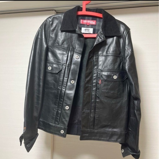 N*a様 Levi's ギャルソン　リーバイス　コラボ　ホースレザー　ジャケット ギャルソン リーバイス コラボ ホースレザー ジャケット 大人のコム デ