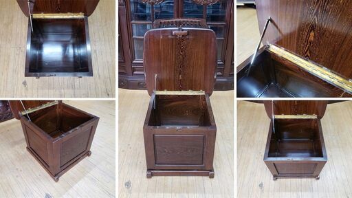 l22 鉄刀木 タガヤサン 収納付き アームチェア