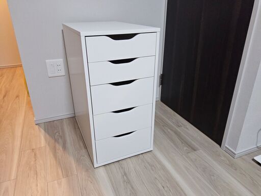 IKEA ALEX アレクス 引き出しユニット, ホワイト, 36x70 cm