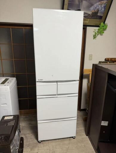 三菱冷蔵庫 MR-MB45G-W 451L 21年製