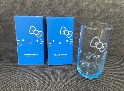 ハローキティ　グラス2個セット　非売品