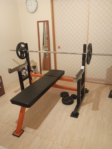 アイロテック IROTEC ベンチ ダンベル セット まとめて 55kg 兵庫　/管理：2095 ぷらはんまー iROTEC アイロテック ベンチダンベルセット