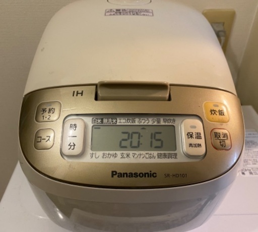 炊飯器 5.5合炊きPanasonic2013年製☆12/12(木曜日)限り (こんどう) 名古屋のキッチン家電《炊飯器》の中古 あげます・譲ります｜ジモティーで不用品の処分