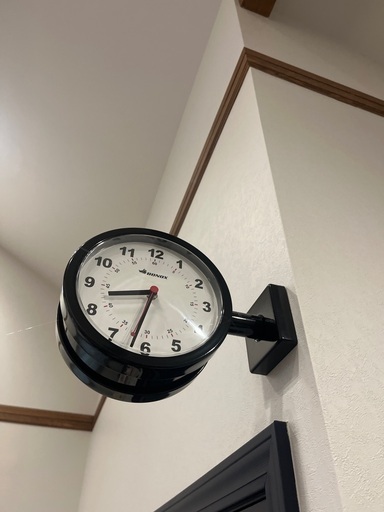 両面時計　ダルトン