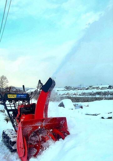 除雪機ヤナセ55-5 5馬力 (一郎) 砂川のその他の中古あげます・譲ります｜ジモティーで不用品の処分