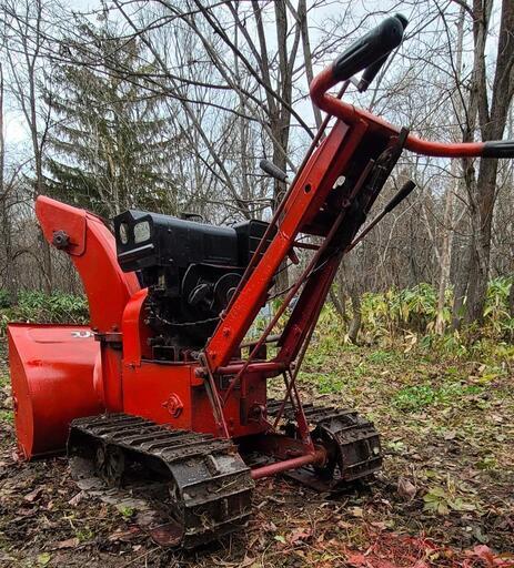 除雪機　白石工機　ファームスノーローダー　８馬力 除雪機 白石工機 ファームスノーローダー 8馬力