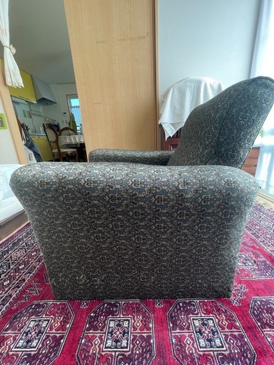 アンティーク1人用ソファ GMHK411○イギリス ヴィンテージ 1人掛け