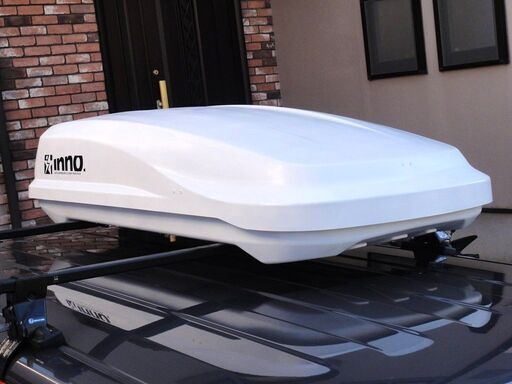 innルーフボックス BR220 白 左開き ルーフBOX 小型車、軽自動車 再 