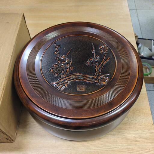 ★未使用品 茶櫃 ちゃびつ お盆付き ④