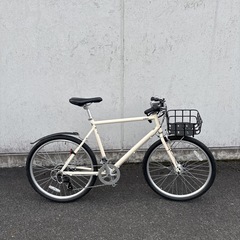 譲り先決定】クロスバイク_cream CS