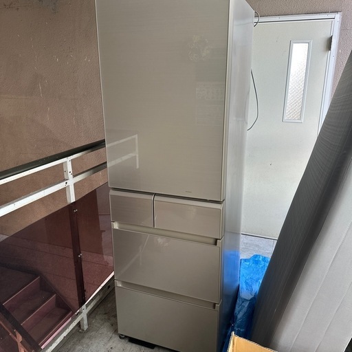 Panasonic 冷蔵庫 NR-E431GV-N形 引き取り限定！