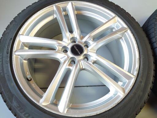 トマト 225/45r18 スタッドレス クラウン200 純正ホイール トマト 225