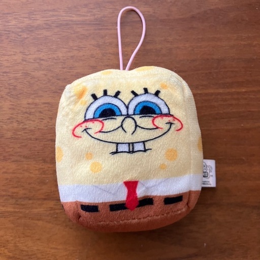 新品/未使用/タグ付き】スポンジボブ キーホルダーの通販 by
