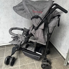 交渉中！DUO シティ HOP 二人乗りベビーカーあげます！