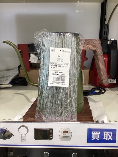 家電6ヶ月保証】Kalita 電気ケトル