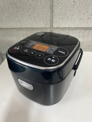 A115🉐アイリスオーヤマ 炊飯器 RC-MA30AZ-B 3合 極厚銅釜 銘柄炊き  