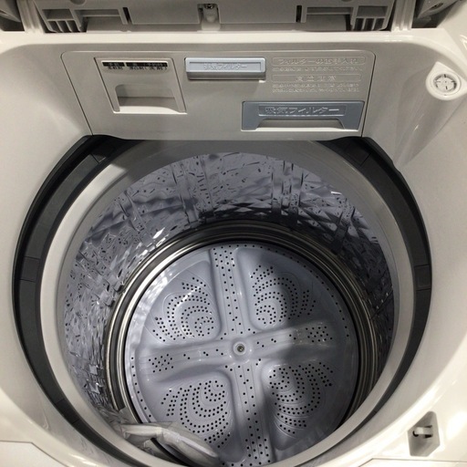 洗濯乾燥機 シャープ ES-TX8H 2024年製 SHARP 電気洗濯乾燥機 ES-TX8H-