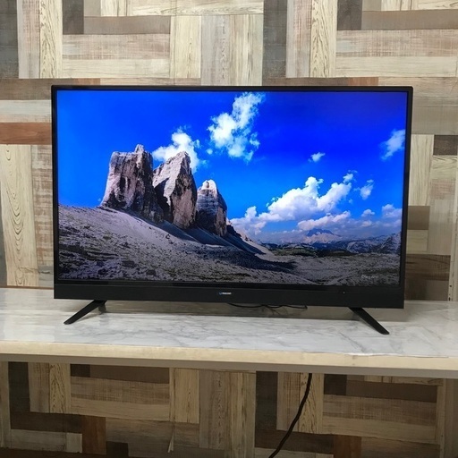 即日受渡❣️マクスゼン40型LED液晶テレビWチューナー搭載17500円  