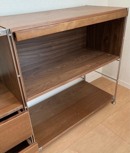 無印良品 スチールユニットシェルフ 引出しなど どんなお部屋にも