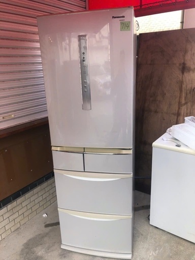 パナソニック 冷蔵庫 410L 右開き 5ドア 幅60cm コンパクトBIG サクッ 