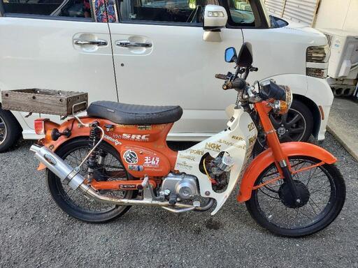 速カブ75cc走りのテレスコカスタム スーパーカブ 速カブ75cc走りのテレスコカスタム スーパーカブ テレスコピック化#1