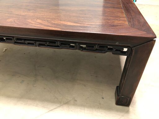 昭和レトロ 古家具 銘木 欅 座卓 ちゃぶ台 センターテーブル アンティーク家具 昭和レトロ 銘木 欅 座卓 ちゃぶ台 大型センターテーブル 古家具 古