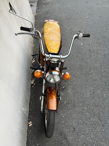 ジッピィ 鍵書類有り 初爆確認済 低走行 ヤマハ フルノーマル 花柄シート レストアベース ( チャッピィ ボビィ ポッケ フォーゲル ) ジッピィ 鍵書類有り 初爆確認済 低走行 ヤマハ フルノーマル 花柄