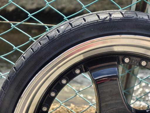 ステルスレーシング K35 17x6J 165/40R17 ステルスレーシング K35 