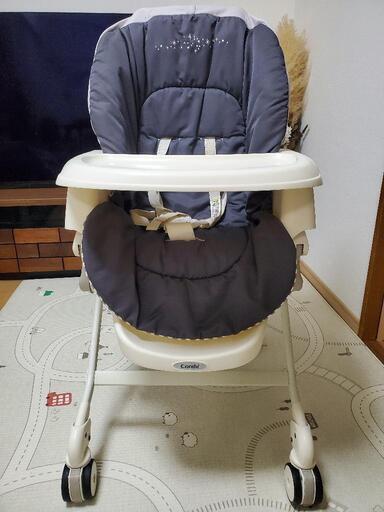 ハイローチェア　コンビ　ネムリラ　ネイビー 86f64fa9394973920b2dbb4681593f