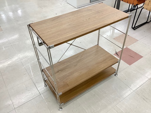 【トレファクマーケット千葉おゆみ野店】ご来店頂ける方限定！無印良品　ステンレスユニットシェルフのご紹介です！！