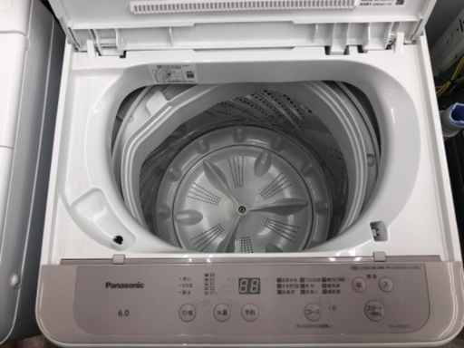 Panasonic パナソニック 6.0kg 全自動洗濯機 NA-F60B15 2022年製 人気