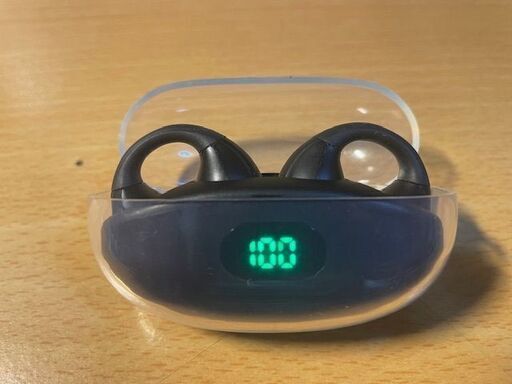 ☆bluetooth ワイヤレスイヤホン 耳挟み 骨伝導イヤホン