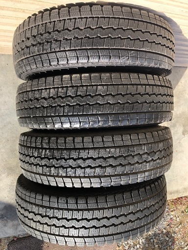 冬タイヤ ☆ 165R13 LT ☆ 貨物用4本組 ☆ 軽トラ バン用