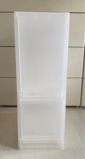 無印良品・PPストッカー・2段セット