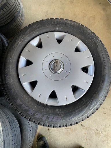 スタッドレスタイヤセット 185/65R14 冬タイヤ 185/65R14 軽自動車用