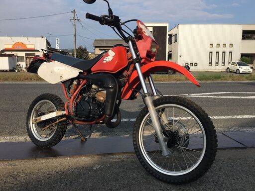 福山市 瀬戸町 ホンダ CRM80 HD11 実動 書類付き 吹け上がり良好 林道 モトクロス 通勤 通学 レストア カスタムベースにも 福山市 瀬戸町 ホンダ CRM80 HD11 実動 書類付き 吹け上がり良好 林道