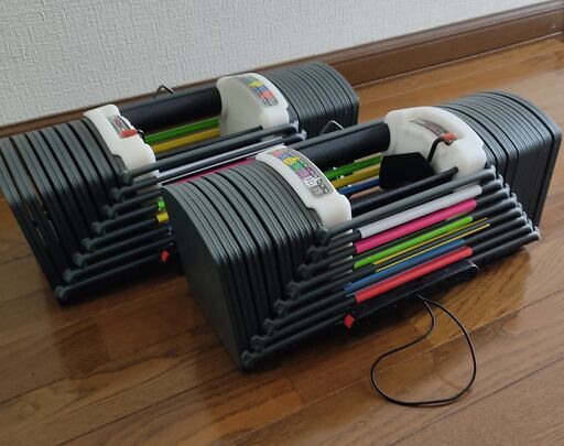 ②可変式ブロックダンベル 41kg ×2個セット 引き取り限定】POWERBLOCK