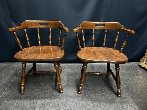 飛騨産業 木製 キツツキ ウィンザーチェア キャプテンチェア HIDA